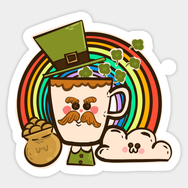 Irish Tea Sticker by Fluffymafi